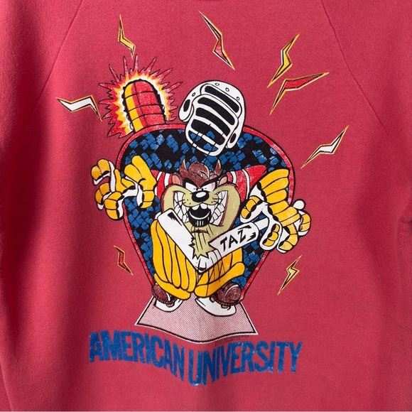 Vintage Looney Tunes Tasmanian Devil 1994 Sweatshirt - Picture 4 of 11